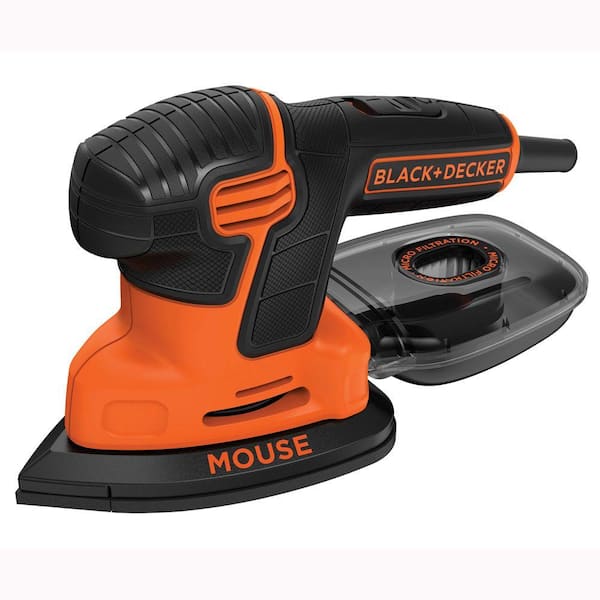 Mouse Sander, 12Pcs Sandpapers, 12000 RPM 130W Detail Sanders with Dust Collection System for Tight Spaces