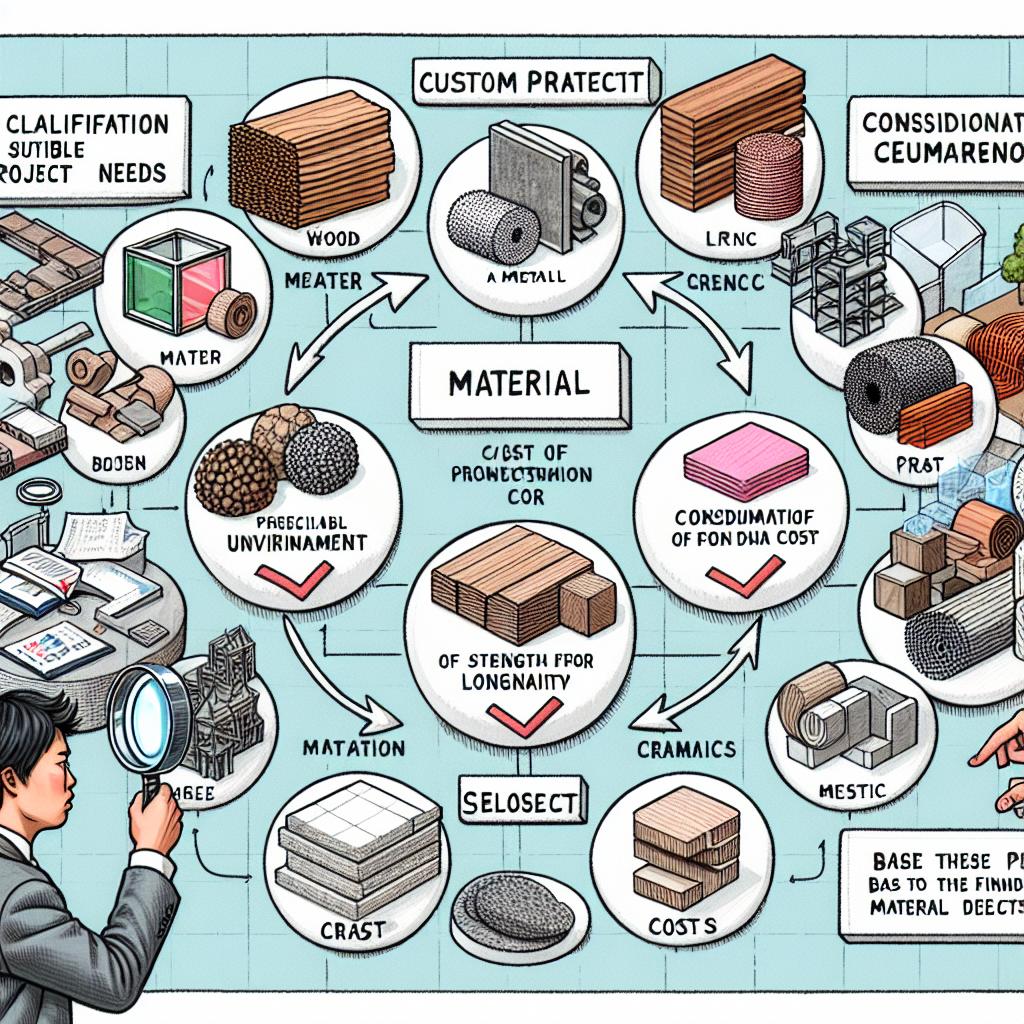 Choosing the Right Materials for Your Custom Project