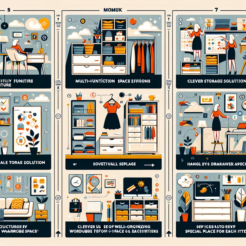 Smart⁣ Organization‌ Techniques to⁢ Maximize‌ Space Efficiency