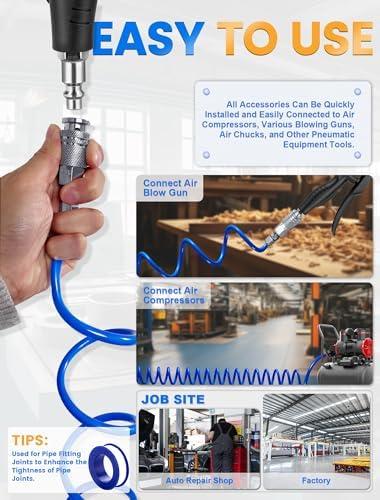 Why We Love the 25 ⁣Ft SARDVISA Repairable Air ⁢Hose!