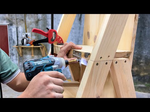 The Most Unique and Creative Woodworking Ideas You'll Ever See // Ladders, Chairs and Irons 3 in 1