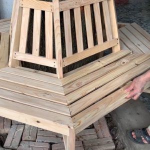 Amaizng Design Ideas Unique Woodworking For Your Home Garden - Build A Outdoor Chairs Around Trees