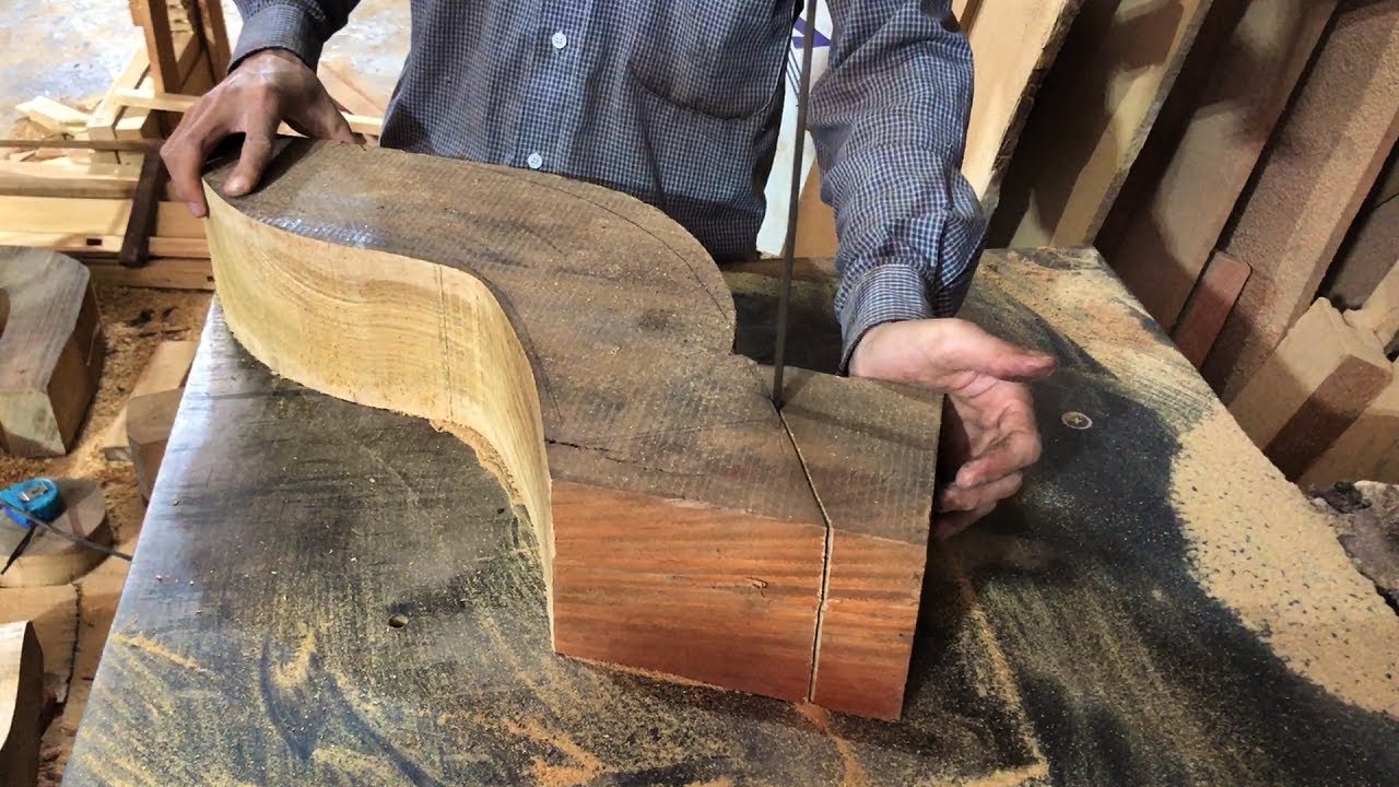 Ingenious Skills & Techniques Woodworking Craft Workers You Never Seen | Beauty Curved Wooden Stair