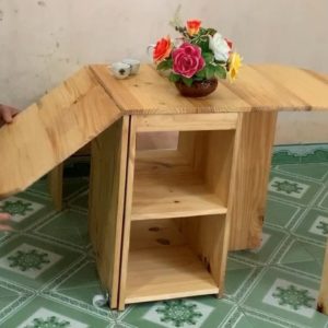 Design Ideas Woodworking Project Smart Furniture - Build A Folding Modern Desk And Chair Save Space