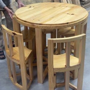 Amazing Design Ideas Woodworking Utility For Tight Spaces - Build A Round Dining Tables And Chairs