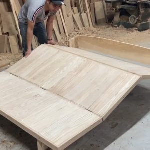 Design Ideas Project Woodworking Furniture Space Saving - Build A Smart Bed Combination With A Sofa