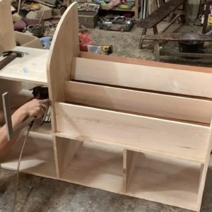 Woodworking Project - How To Build a Wooden Bookcase Easy