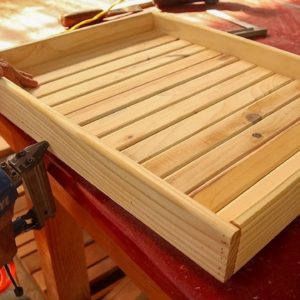 Amazing Woodworking Ideas Recycle Wooden Slats // How To Build A 2 Tier Trolley for Waiters
