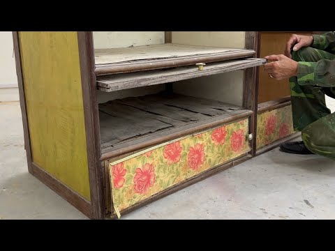 Amazing Techniques Woodworking Skills Easy Of Carpenter For Restore Broken Furniture Into Valuables