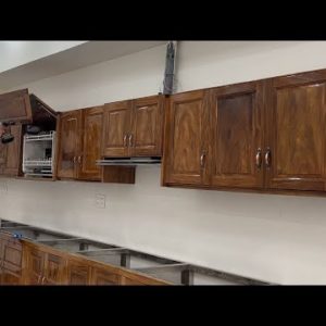 Amazing Skillful Woodworking - Build And Install A Beautiful Kitchen Cabinet Never Before Seen