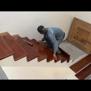 Techniques Woodworking Peak Skills - Build And Install A Complete Wooden Staircase Step By Step