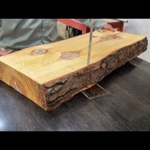 Very Beautiful Wooden Furniture With Large Rustic Wood // Woodman's Great Ingenious Technique