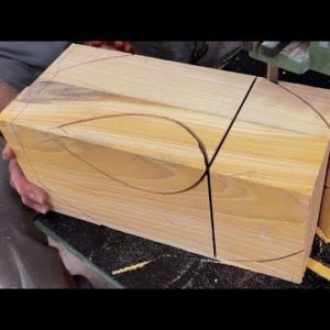 BUILD A KING CHAIR // WOODEN THRONE With Amazing Woodworking Techniques & Skills