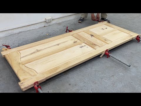 Techniques Make Sliding Door For Bedroom With Wood - How To Build And Install Wood Door Step By Step