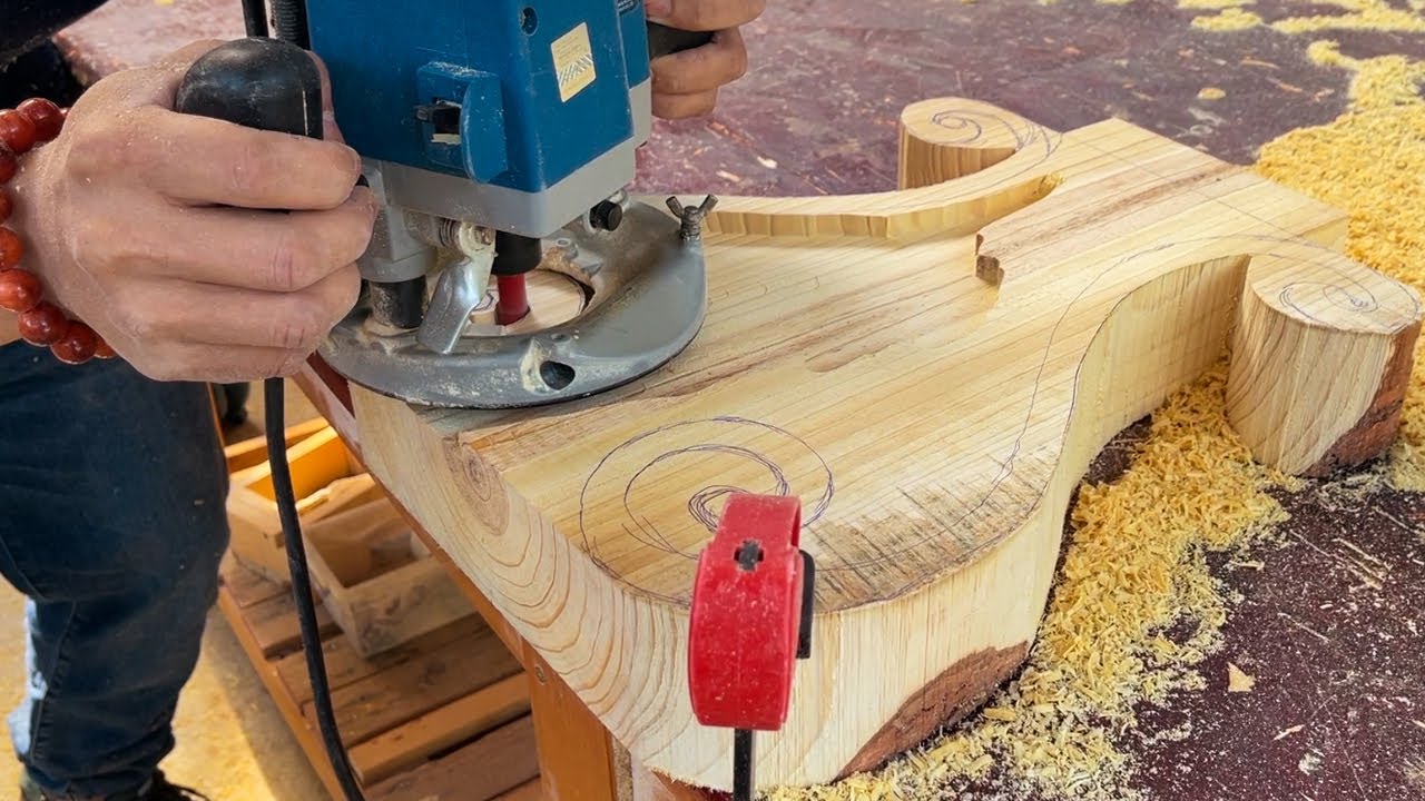 Beautiful Design Outside BENCH //Amazing Woodworking Techniques & Skills