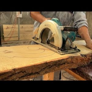 Extremely Amazing Techniques & Skills Woodworking Craft Workers // Unique Curved Wooden Furniture