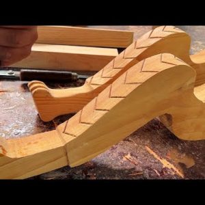 Extremely Ingenious Skills Curved Woodworking Crafts Worker || Beautiful Furniture Design.