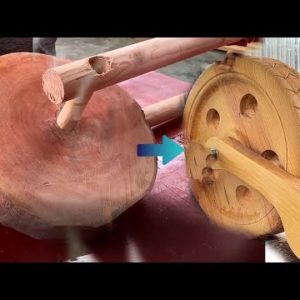 Woodworking Skills Making Motocycles Revolution // Million Views Woodworking Projects.