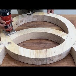 Amazing Curved Ingenious Woodworking Workers At Another Level - Unique Curved Wooden Furniture