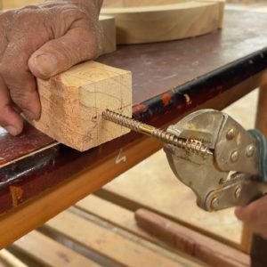 making wooden round #shorts