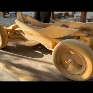 Build A Wooden Super All-Terrain Vehicle Part 1 // Incredible Woodworking Projects.