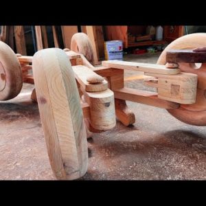 Build A Wooden Super All-Terrain Vehicle Part 2 // Incredible Woodworking Projects.