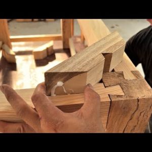 Extremely Ingenious Skills Creations Woodworking Crafts Worker || Unique Joints for Wood Furniture