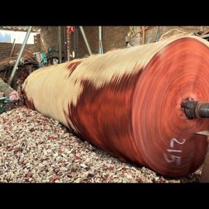 Tricks and Tips Giant Woodturning #shorts