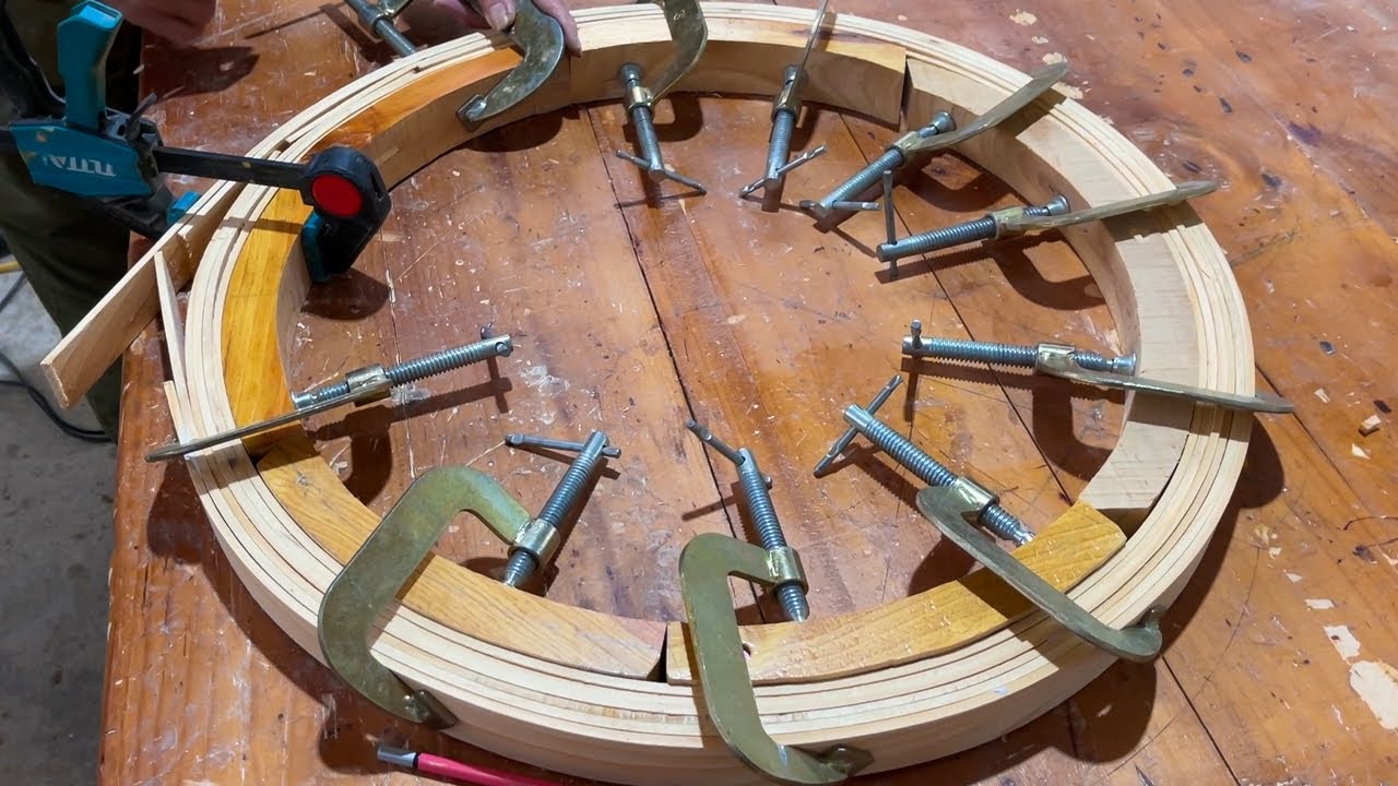 DIY A Wooden Product At The End Of The Year// A Beautiful Coffee Table Woodworking Project Design.