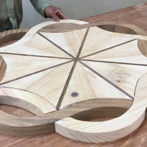 Amazing Woodworking Art - Build A Table With Artistic Curves DIY