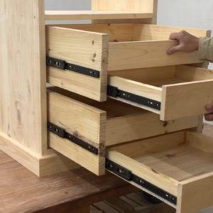 How To Build And Design A Incredible Cabinet With Hidden Drawers – Woodworking Project