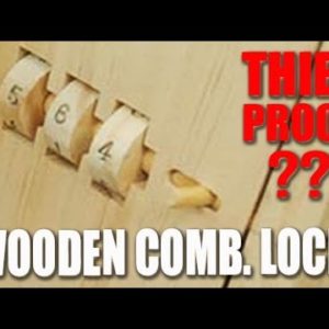 Creating a Homemade Wooden Safe that’s both FIRE and THIEF-Proof
