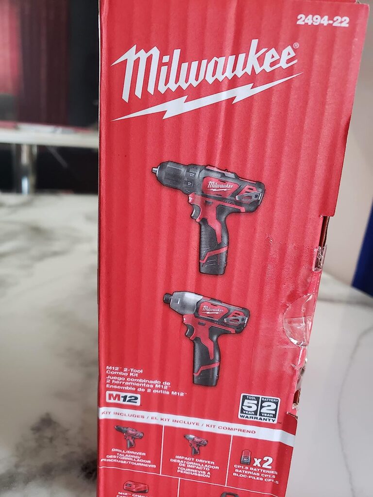 M12 Drill/Impact Combo Kit - MILWAUKEE 2494-22