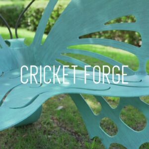 Home of the Original Butterfly Bench | Metal Garden Benches | Cricket Forge