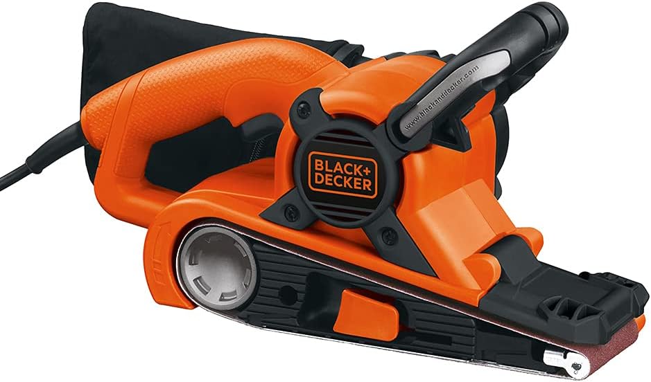 BLACK+DECKER Belt Sander with Dust Bag, 7-Amp, 3-Inch by 21-Inch (DS321)