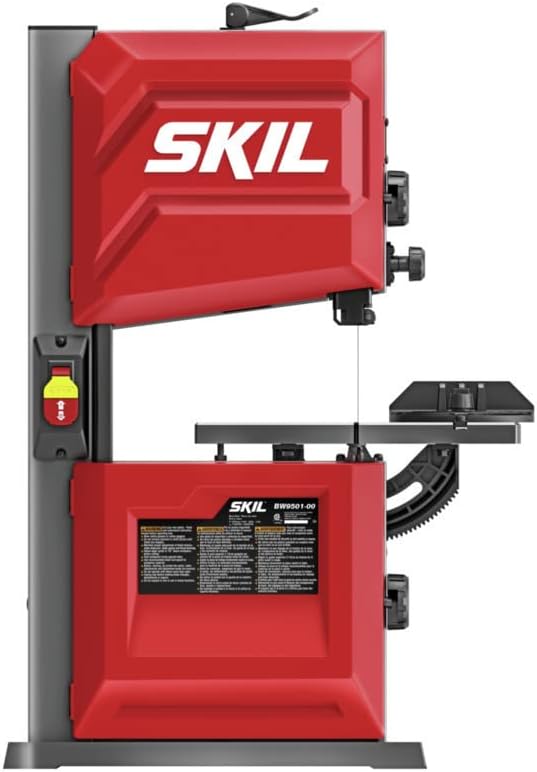 SKIL 2.8 Amp 9 In. 2-Speed Benchtop Band Saw for Woodworking - BW9501-00