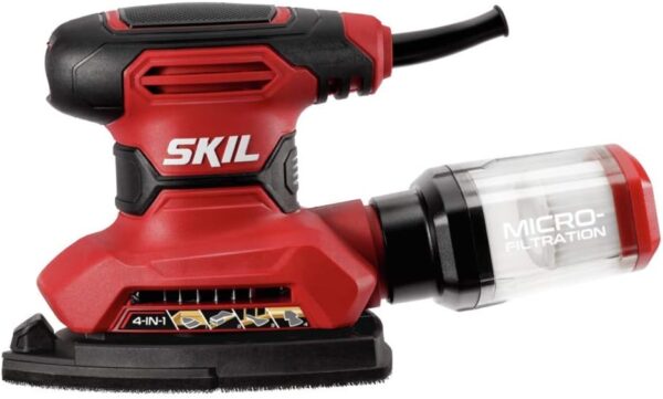 SKIL Corded Detail Sander with Dust Box & Attachments - SR232301 - Image 6