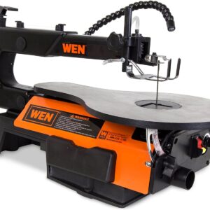 WEN 3921 16-Inch Two-Direction Variable Speed Scroll Saw with Work Light