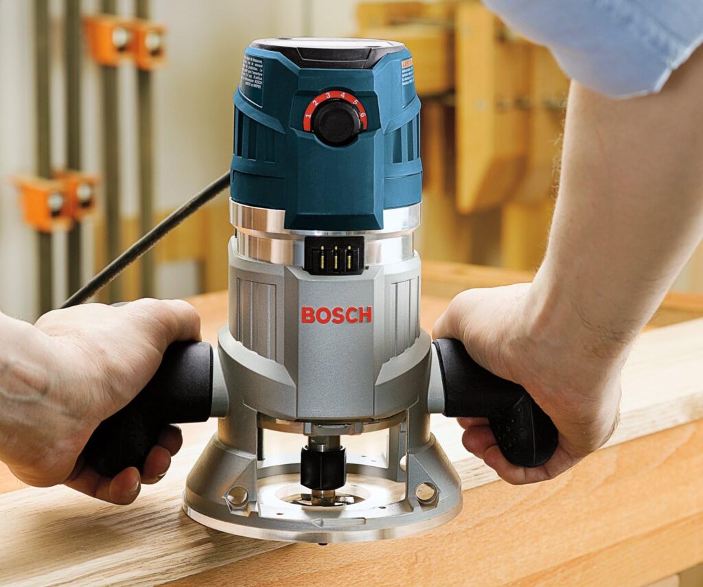 Bosch MRF23EVS 2.3 HP Electronic VS Fixed-Base Router with Trigger Control