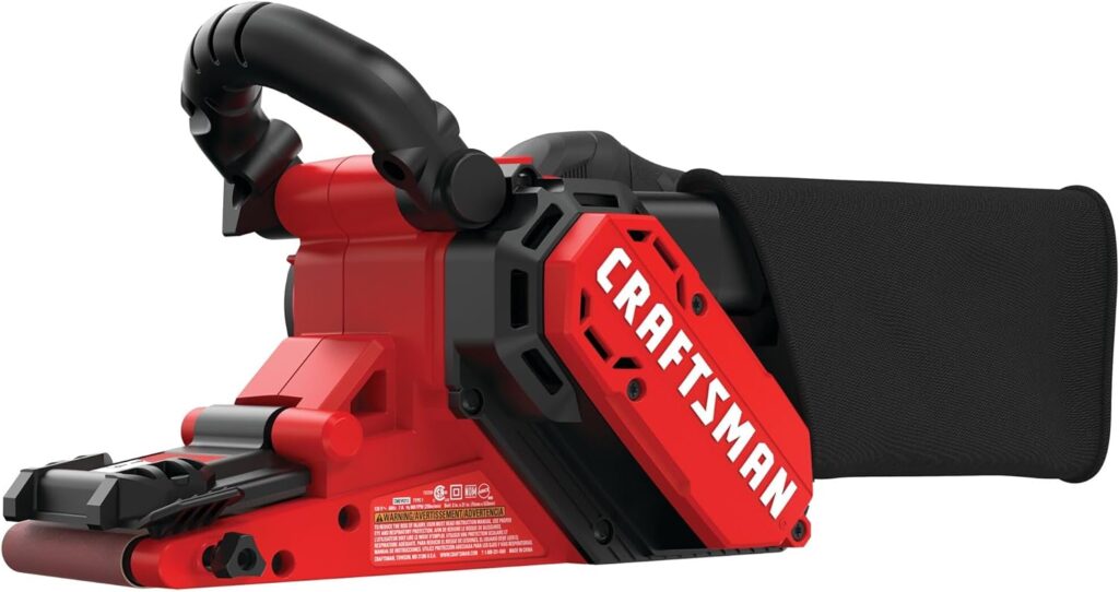 CRAFTSMAN Belt Sander, 3 inch x 21-inch, 7 Amp, Corded (CMEW213)