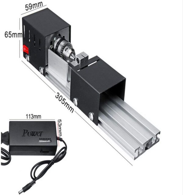 Ultimate DIY Mini Lathe Machine Tool for Woodworking and More - Image 3