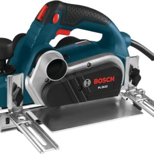 BOSCH 3-1/4 Inch Woodworking Hand Planer with Carrying Case, PL2632K