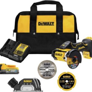 DEWALT 20V MAX Cordless Angle Grinder Kit, 3-in. (DCS438E1)