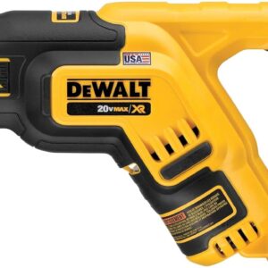 DEWALT 20V MAX* XR Reciprocating Saw, Compact, Tool Only (DCS367B), Black