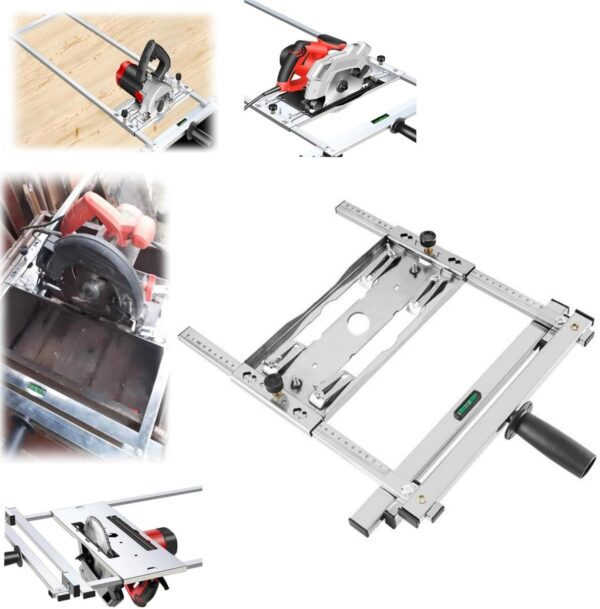 Cutting Machine Edge Guide Positioner,Edge Guide Positioning Cutting Board Tool,Wood Modified Positioning Frame Tool,Woodworking Positioning And Cutting Tool,Circular Saw Edge Guide Cutting Tool (1PC)