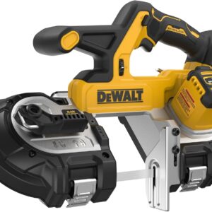 DEWALT 20V MAX XR Bandsaw, Brushless Motor, Portable and Cordless, 3-3/8 Inch Cut Capacity, Bare Tool Only (DCS378B)