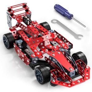 STEM Building Projects Toys - Model Car Kit DIY Building STEM Projects Toys for Kids Boys Girls Ages 8-12-16, Assembly Science Kit Model Car Birthday Gift Toys for Kids Boys 8 9 10 11 12 Years Old